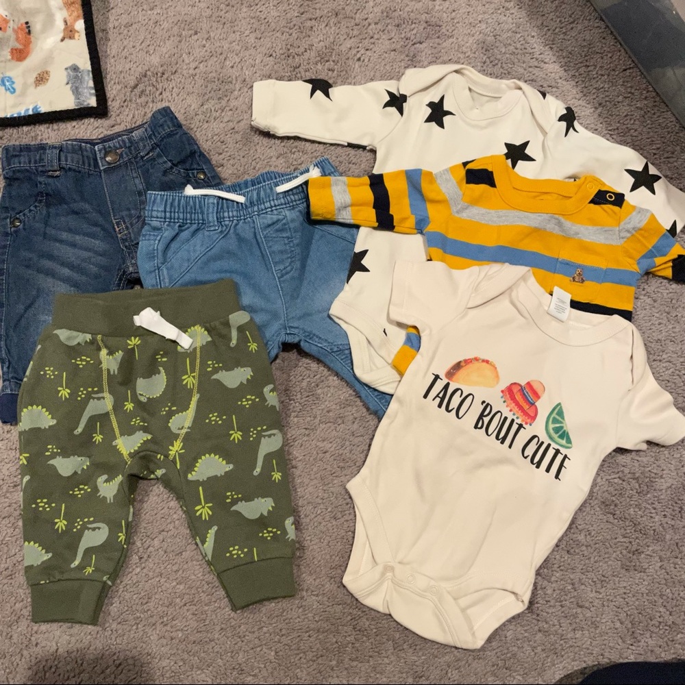 Baby Boy Newborn Bundle- Baby Gap, Oshkosh, Cat & Jack